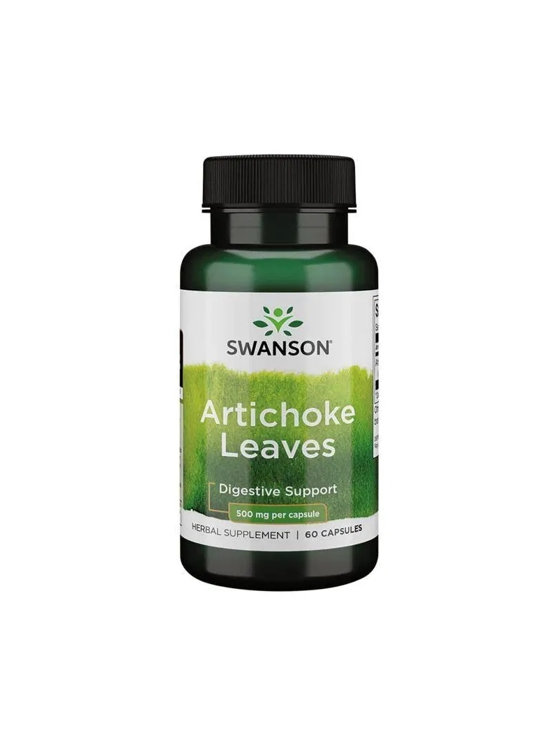 SWANSON Artičokové listy Cynara Scolymus (artičokové listy – napomáhajú tráveniu) 60 kapsúl