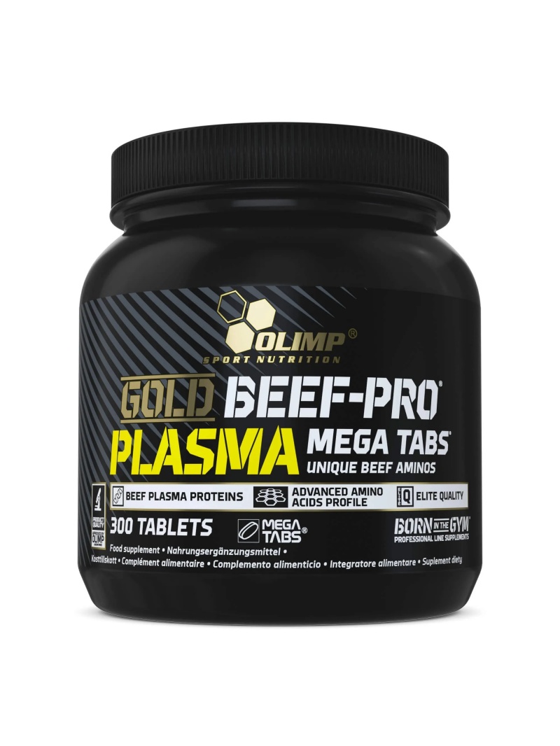 OLIMP Gold Beef-Pro Plasma (hovädzie aminokyseliny - plazmový prášok) 300 tabliet