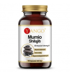 YANGO Mumio Shilajit 40 % fulvových kyselín – 90 vegánskych kapsúl