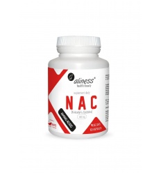 ALINESS NAC N-acetyl-L-cysteín 490 mg - 100 vegetariánskych kapsúl