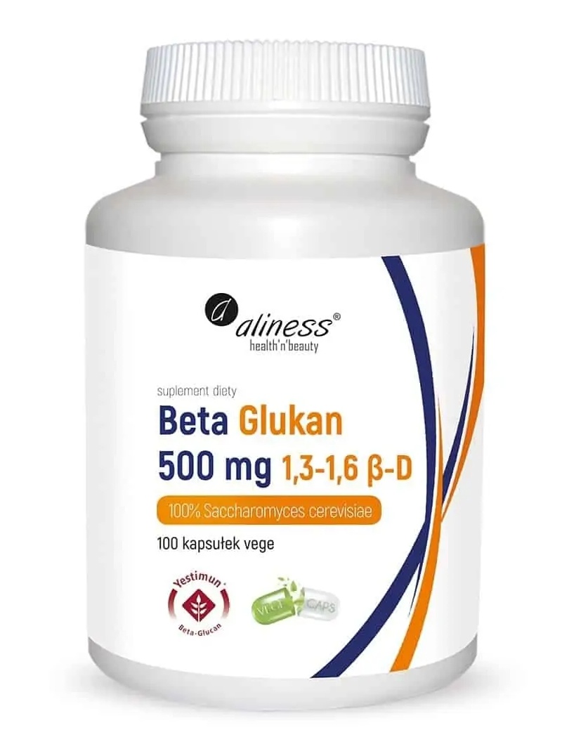 ALINESS Beta Glucan Yestimun 1,3-1,6 500 mg (pivovarské kvasnice Saccharomyces Cerevisiae) 100 vegetariánskych kapsúl