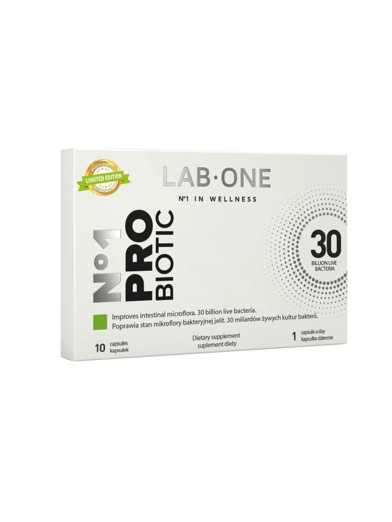 LAB ONE N°1 ProBiotic 10 vegánskych kapsúl