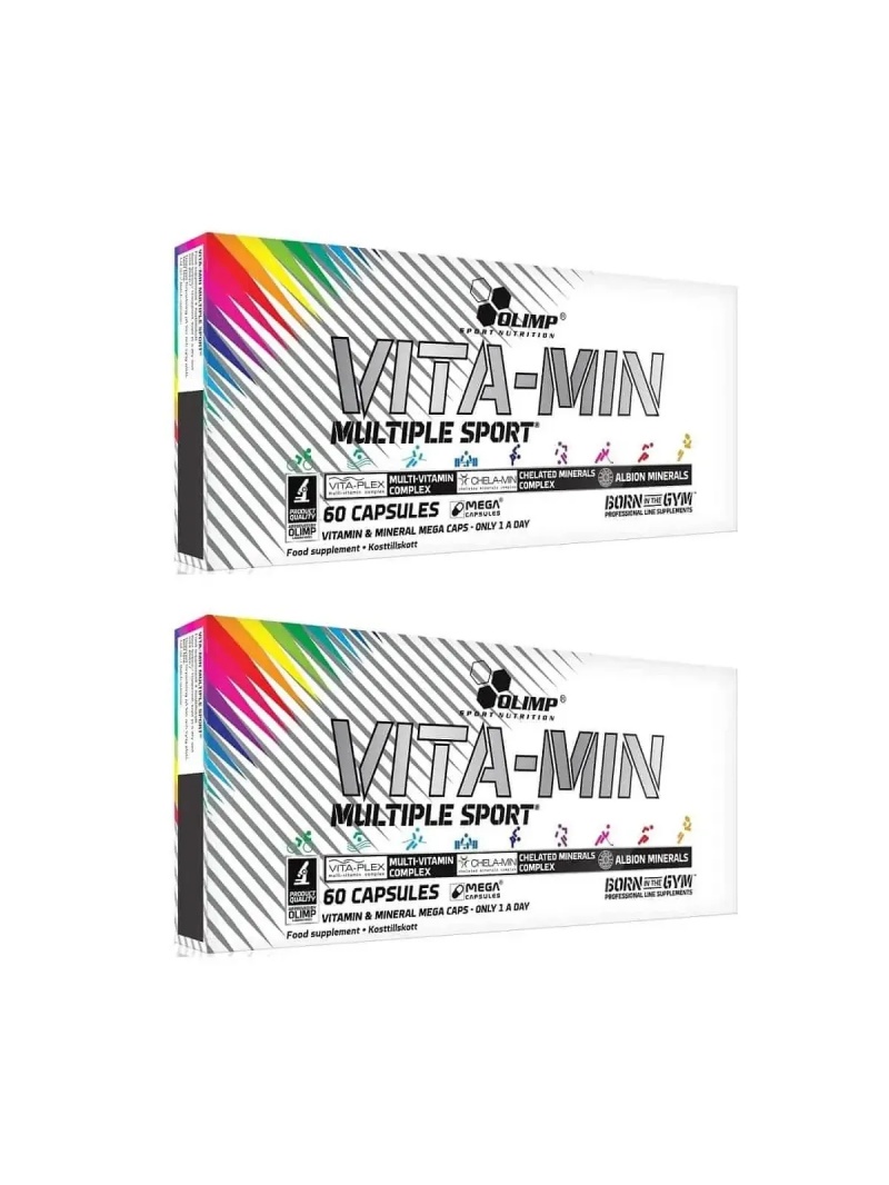 OLIMP VITA-MIN MULTIPLE SPORT MEGA CAPS (Multivitamin) SET 2 x 60 kapsúl
