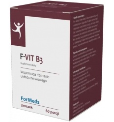 ForMeds F-VIT B3 (vitamín B3 niacín + inulín) prášok 60 porcií