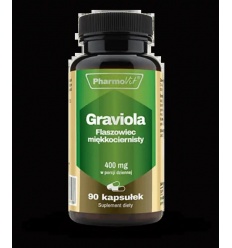 PHARMOVIT Graviola 400 mg (kysnuté cesto) 90 kapsúl