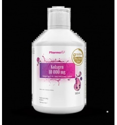 PHARMOVIT Kolagén 10 000 mg (kolagén typu I a III + kyselina hyalurónová + biotín) 500 ml