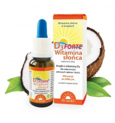 DR. JACOBS Sun Vitamin D3 Forte (odolnosť zubov a kostí proti vitamínu D3) 20 ml