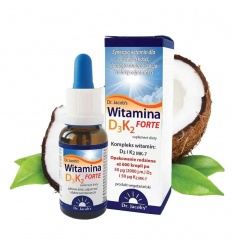 DR. JACOBS Vitamín D3K2 FORTE (imunita, pre kosti, zuby a svaly) 20ml