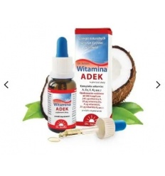 DR. JACOBS Vitamín ADEK (vitamínový komplex, posilňovač imunity) 20 ml
