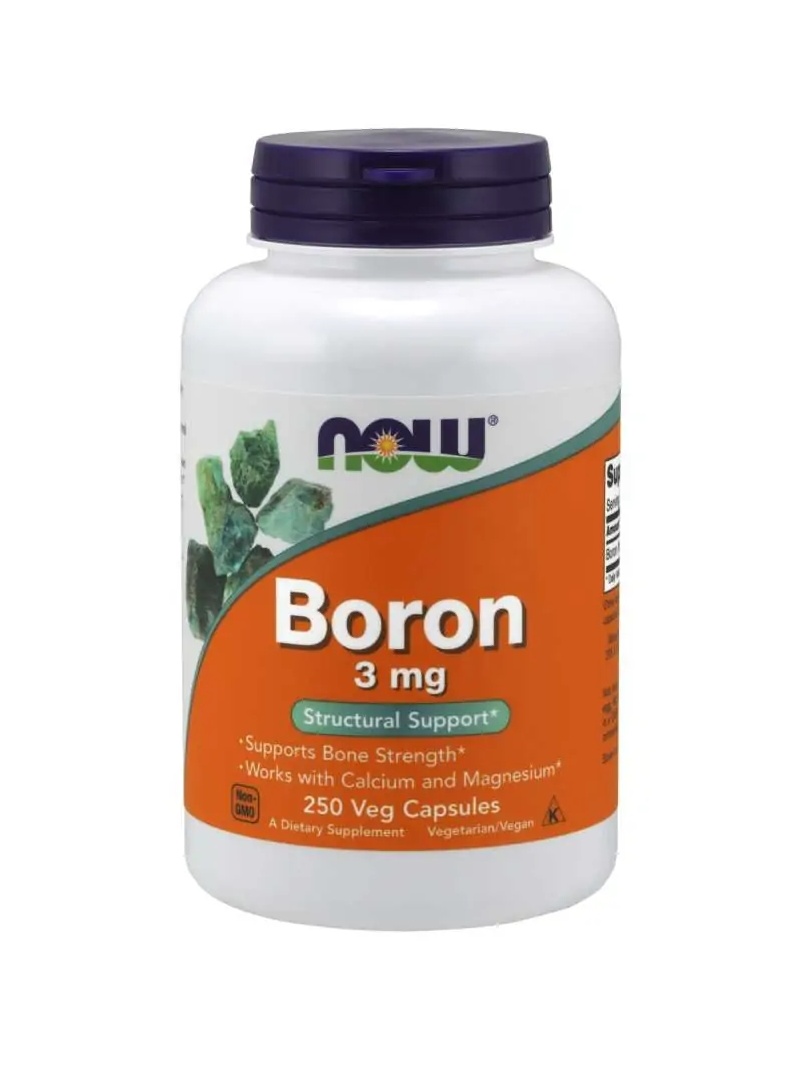 NOW FOODS Bór 250 vegetariánskych kapsúl