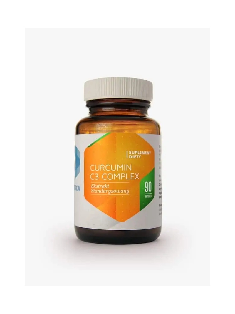 HEPATICA Curcumin C3 Complex (podpora trávenia a pečene) 90 rastlinných kapsúl
