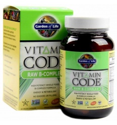 ZÁHRADA ŽIVOTA Vitamin Code RAW B-Complex 120 Vcaps