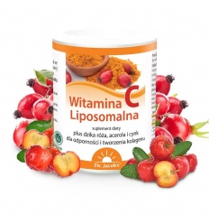 DR. JACOBS Lipozomálny vitamín C (lipozomálny vitamín C, Imunita, šípky) 150g