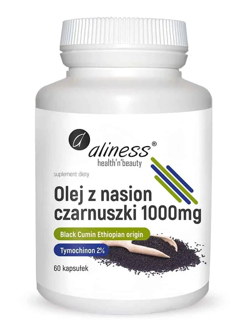 ALINESS Olej zo semien čiernej rasce 2% 1000 mg (regulácia hladiny glukózy v krvi) 60 kapsúl