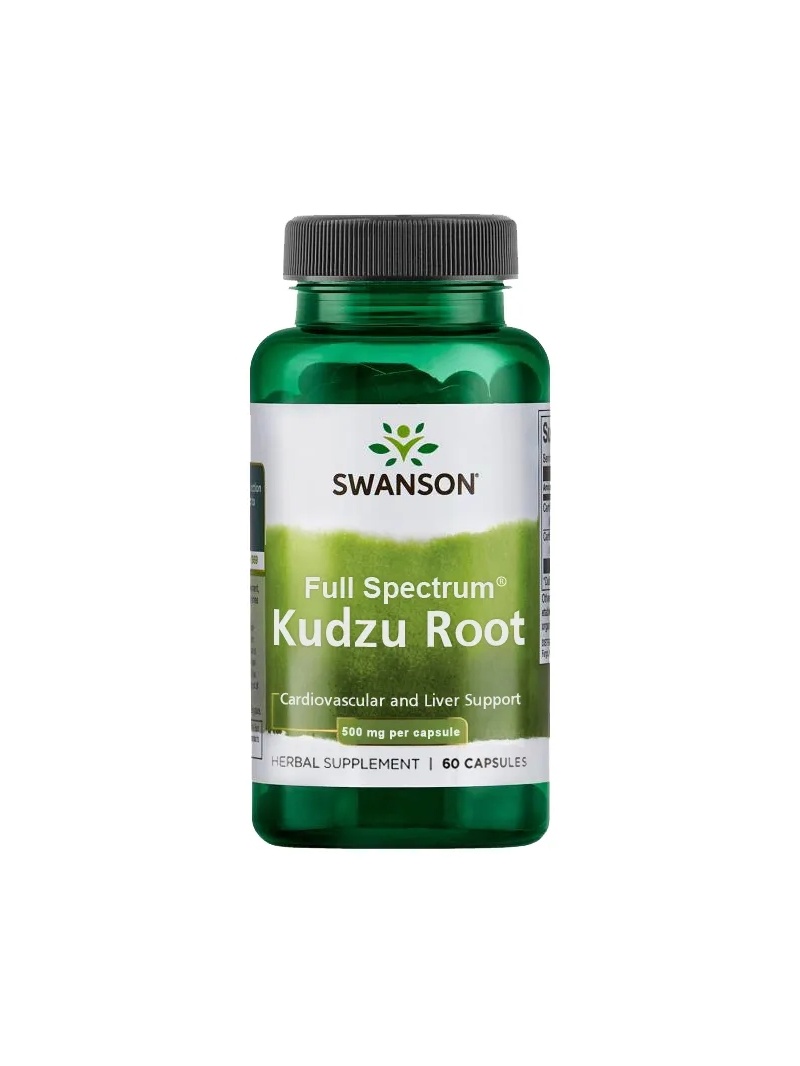 SWANSON Kudzu Root (Resame Resistant – kardiovaskulárne zdravie a zdravie pečene) 60 kapsúl