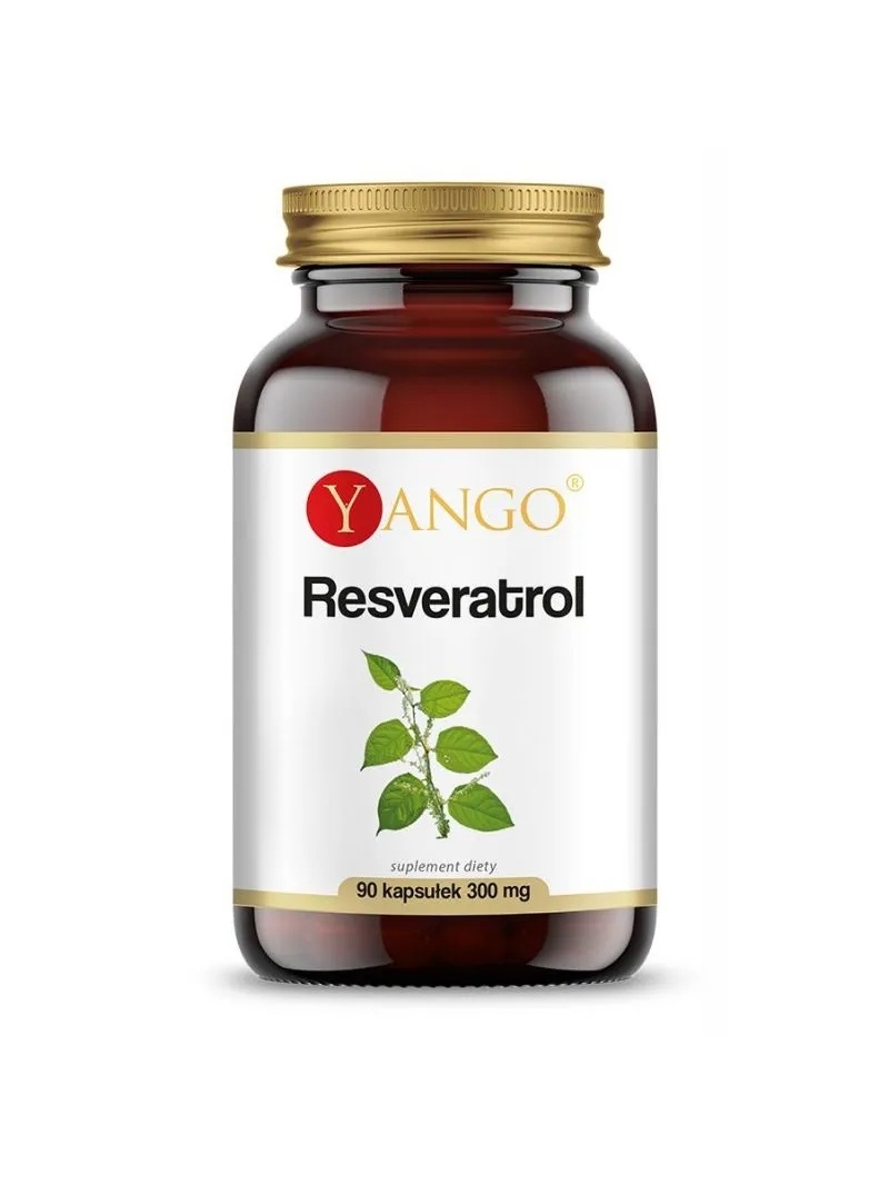 YANGO Resveratrol 300 mg (Resveratrol) 90 vegetariánskych kapsúl