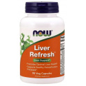 NOW FOODS Liver Refresh (podpora zdravia pečene) 90 vegetariánskych kapsúl