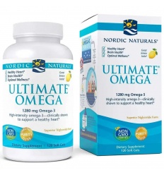 Nordic Naturals Ultimate Omega-3 1280 mg (EPA DHA) 120 balení citrón