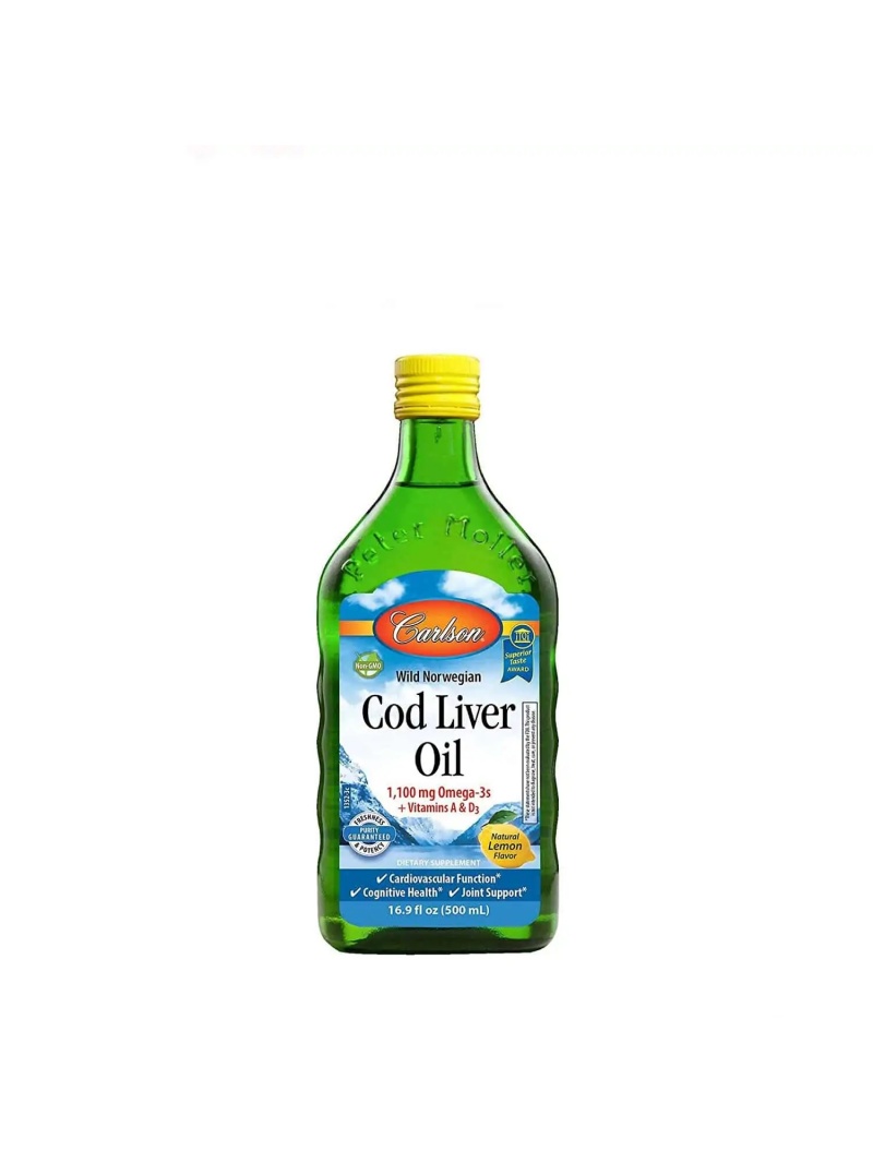 CARLSON LABS Tekutý olej na celé telo 500 ml citrón