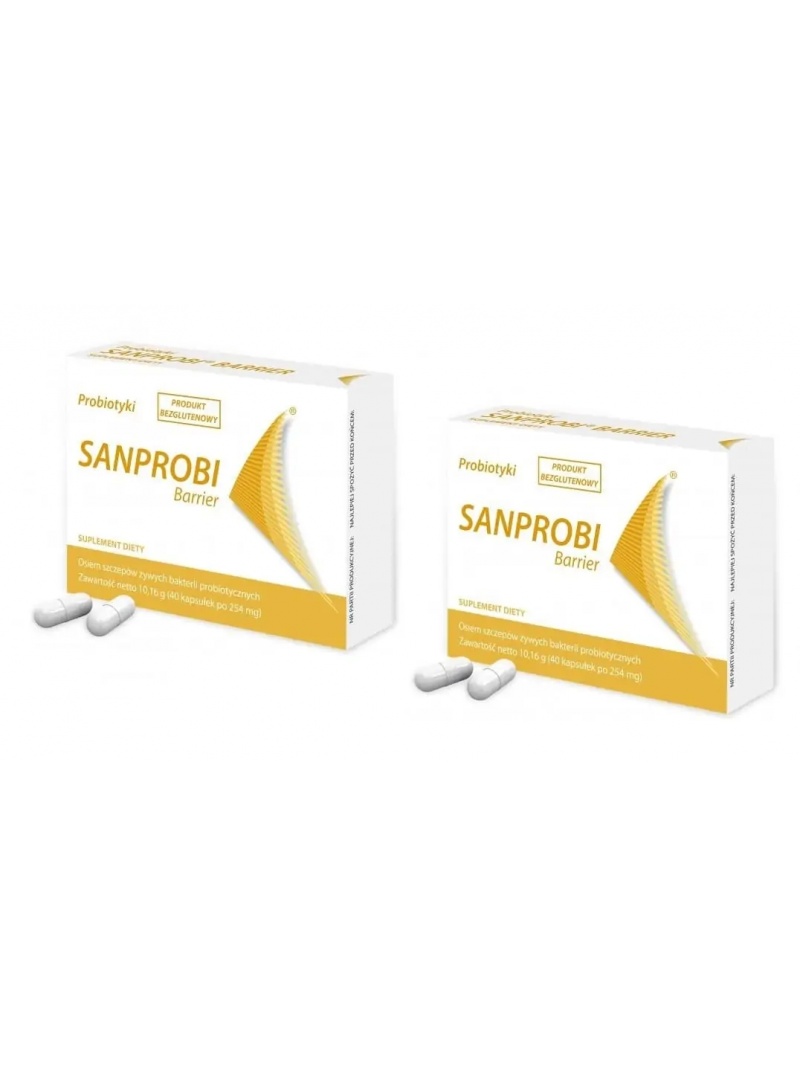 SANPROBI Barrier (Probiotikum) 2 x 40 kapsúl