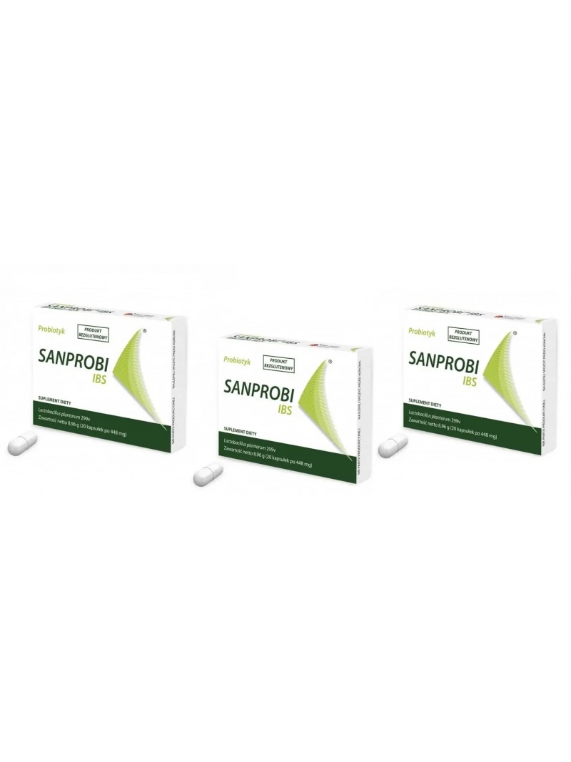 SANPROBI IBS (Probiotikum) 3 x 20 kapsúl