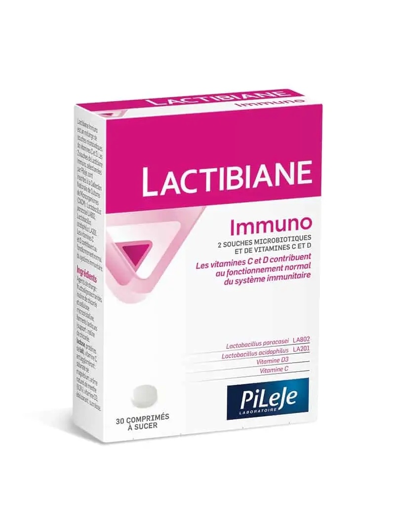 PiLeJe Lactibiane Immuno (probiotikum, ochrana imunity a červenej bariéry) 30 tabliet