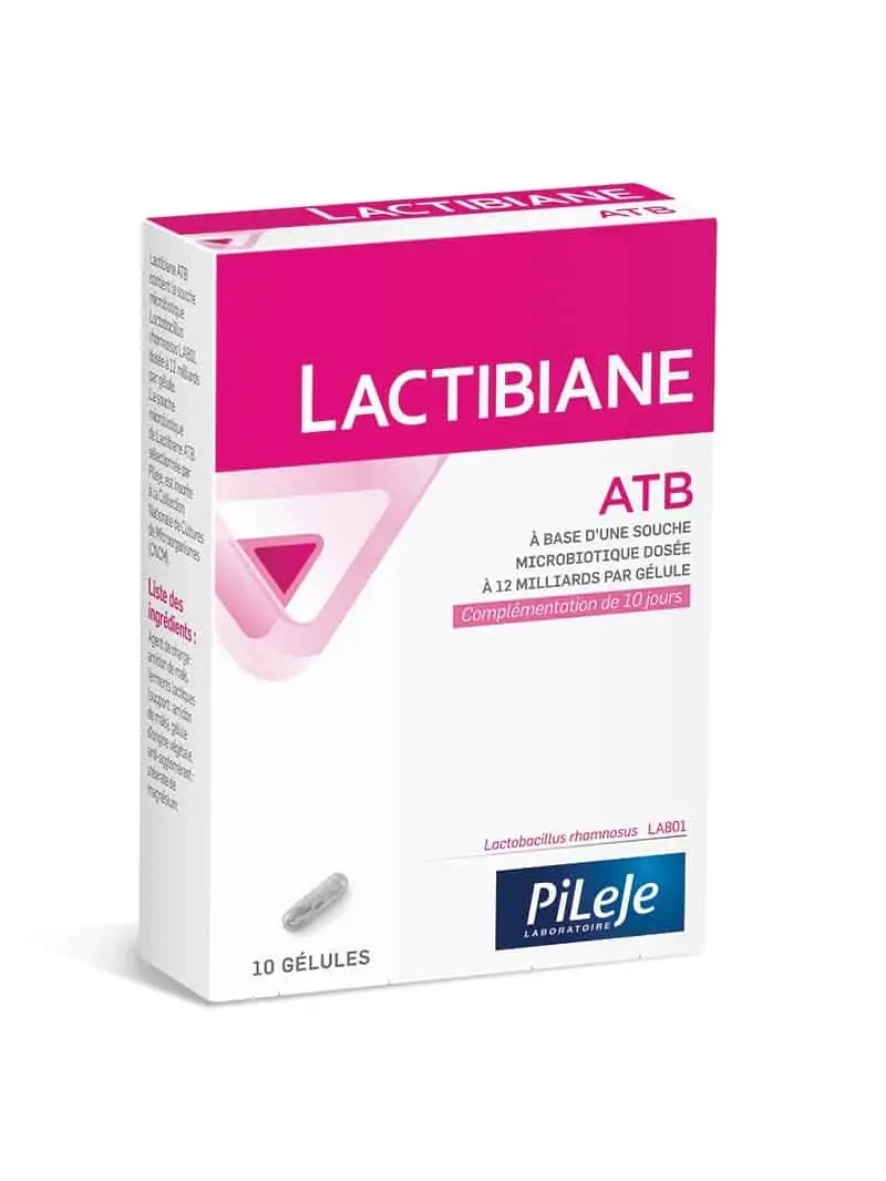 PiLeJe Lactibiane ATB (Probiotikum, Ochrana počas antibiotickej liečby) 10 kapsúl