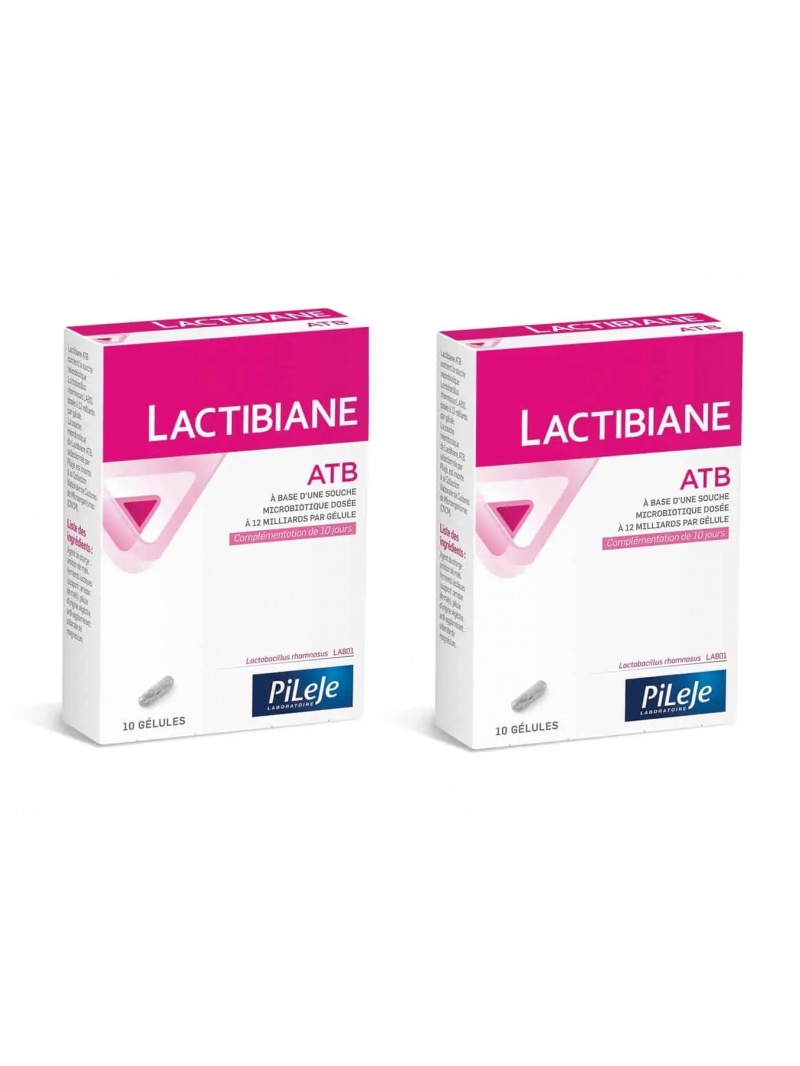 PiLeJe Lactibiane ATB (Probiotikum, Ochrana pred antibiotickou liečbou) 2x10 kapsúl