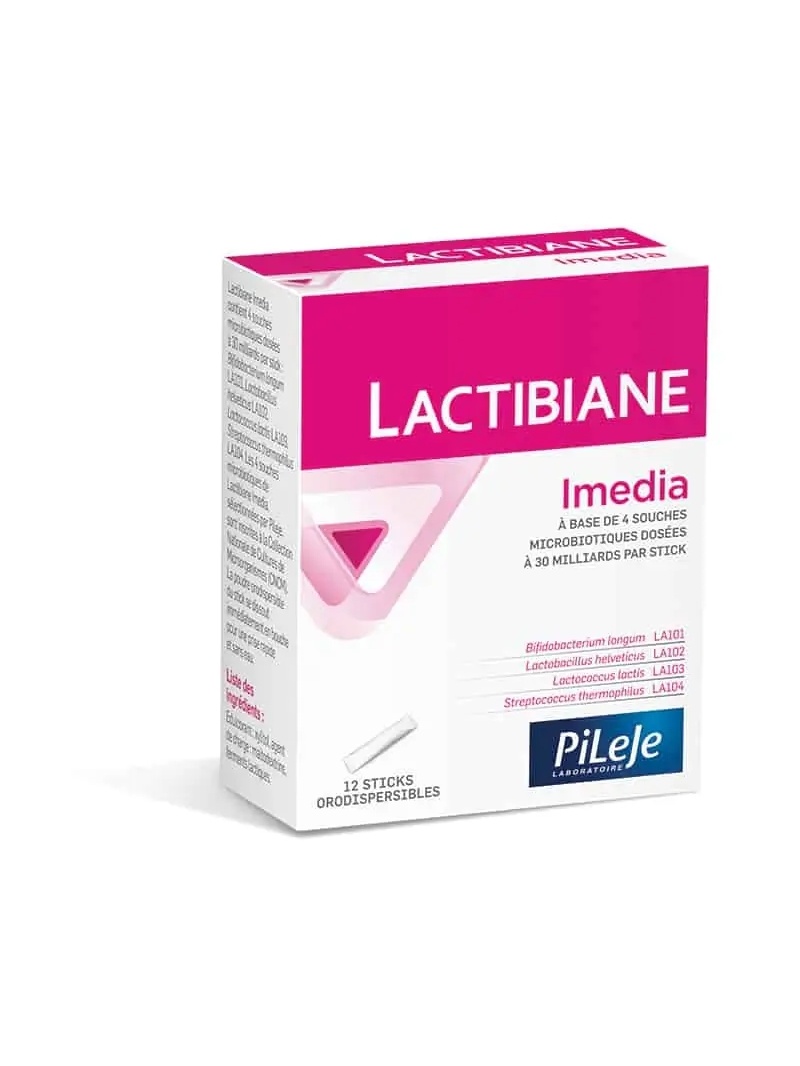 PiLeJe Lactibiane Imedia (probiotikum, proti gastrointestinálnej infekcii) 12 vrecúšok