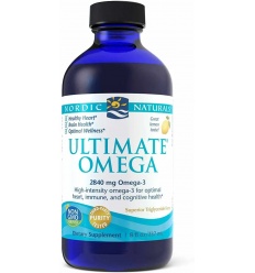 NORDIC NATURALS Ultimate Omega 2840 mg (podpora mozgu, imunita) citrón 237 ml