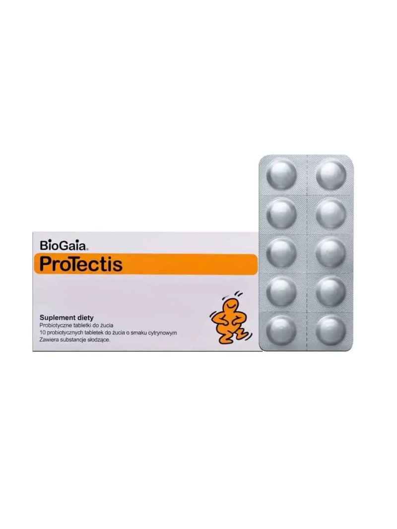 BioGaia ProTectis (Probiotikum pre deti) 10 žuvacích tabliet