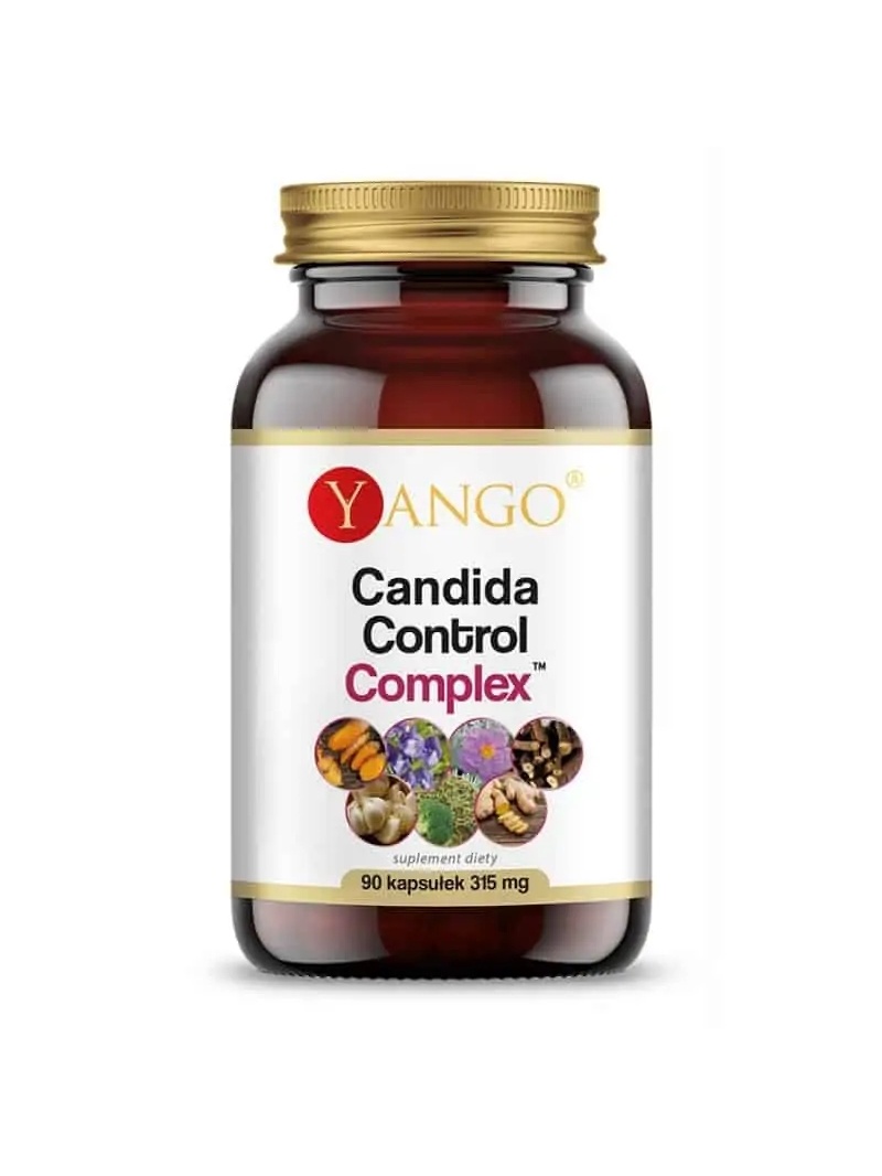 YANGO Candida Control Complex™ (výťažky z rastlínu) 90 vegetariánskych kapsúl