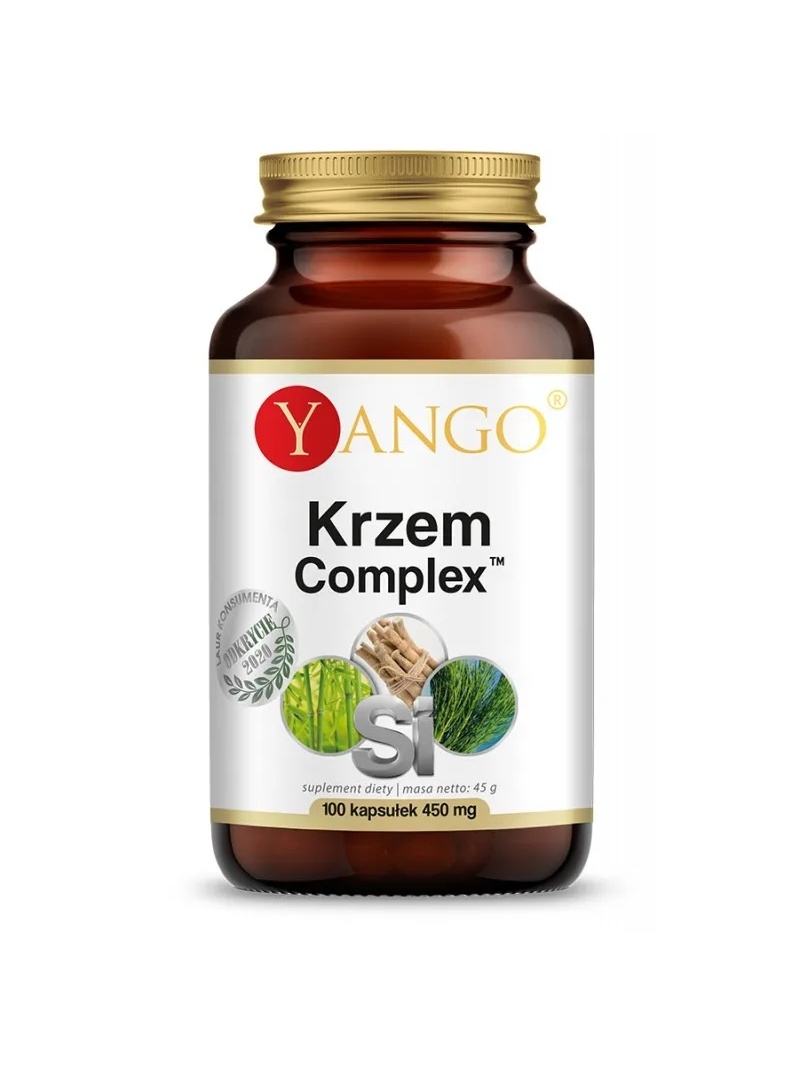 YANGO Silicon Complex™ (zdravie kostí, kabov, vlasov a nechtov) 90 vegetariánskych kapsúl