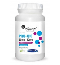 ALINESS PQQ + Q10 20 mg + 50 mg (antioxidácia) 60 vegetariánskych kapsúl