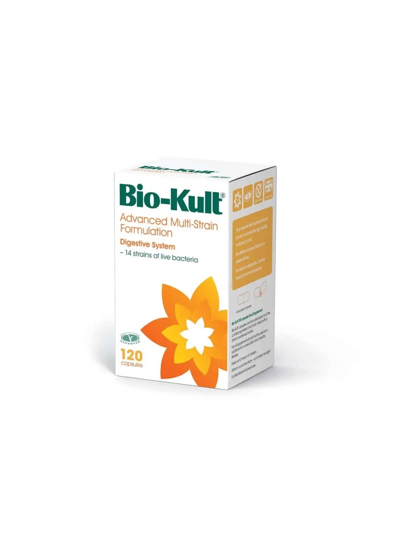 BIO-KULT Pokročilá viackmeňová receptúra (probiotická) 120 vegetariánskych kapsúl