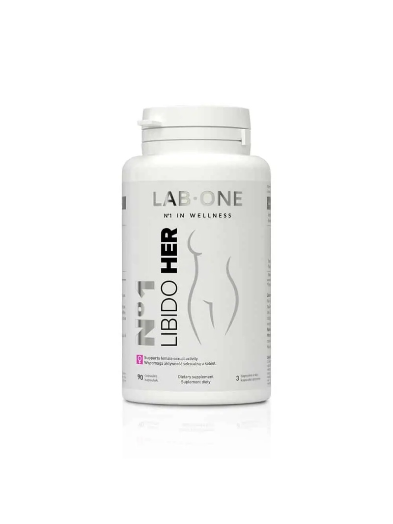 LAB ONE N°1 Libido HER (Zdravie a sexuálna aktivita žien) 90 kapsúl