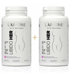 LAB ONE N°1 Libido HER (Zdravie a sexuálna aktivita žien) 2 x 90 kapsúl