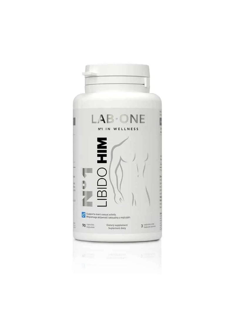 LAB ONE N°1 Libido HIM (sexuálne zdravie a aktívni muži) 90 kapsúl