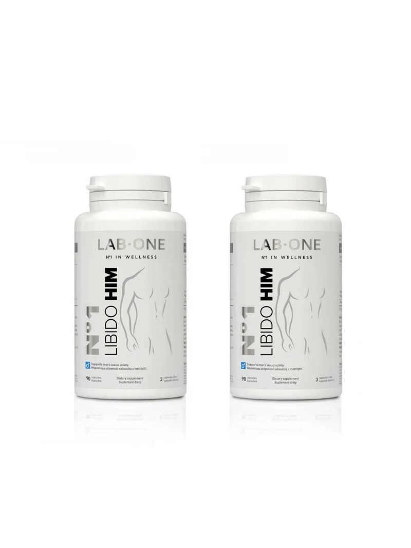 LAB ONE N°1 Libido HIM (Zdravie a sexuálna aktivita u mužov) 2 x 90 kapsúl