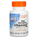 Doctor’s Best vitamín C s vysoko vstrebateľnými tabletami PureWay-C 60