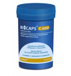 ForMeds BICAPS C 1000 (vegánsky vitamín C) 1000 mg – 60 kapsúl