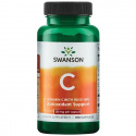 SWANSON Vitamín C s extraktom zo sipok 500 mg 100 kapsúl