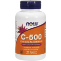 NOW FOODS Vitamín C-500 vápenatý askorbat-C 100 kapsúl