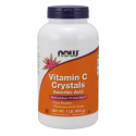 NOW FOODS Kryštály vitamín C (vitamín C - kyselina askorbová) 454g Vegan