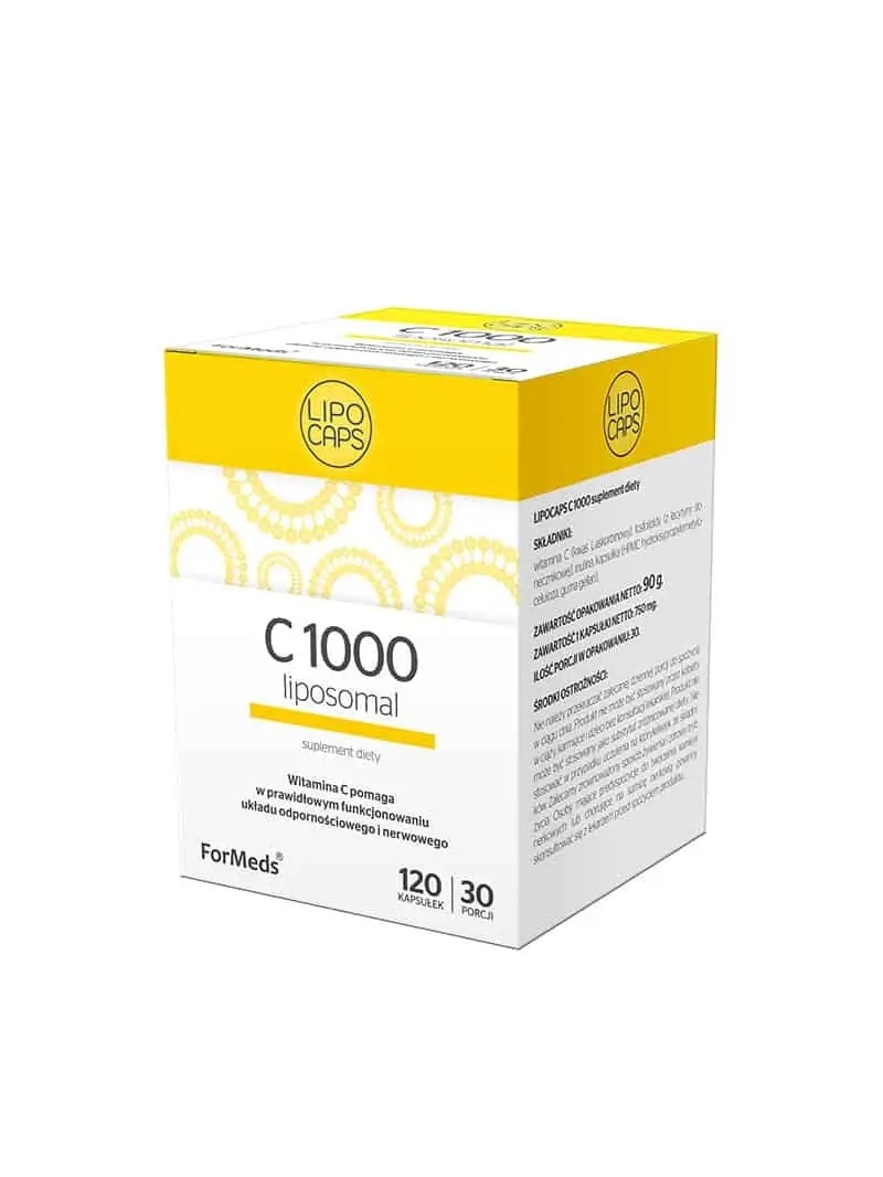 ForMeds Lipo Caps C1000 (lipozomálny vitamín C) 120 kapsúl