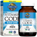 GARDEN OF LIFE Vitamin Code RAW ONE pre MUŽOV 75 vegetariánskych kapsúl