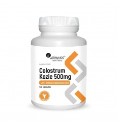 ALINESS kozie kolostrum (podpora červenej mikroflóry) 28% GI 500 mg 100 kapsúl