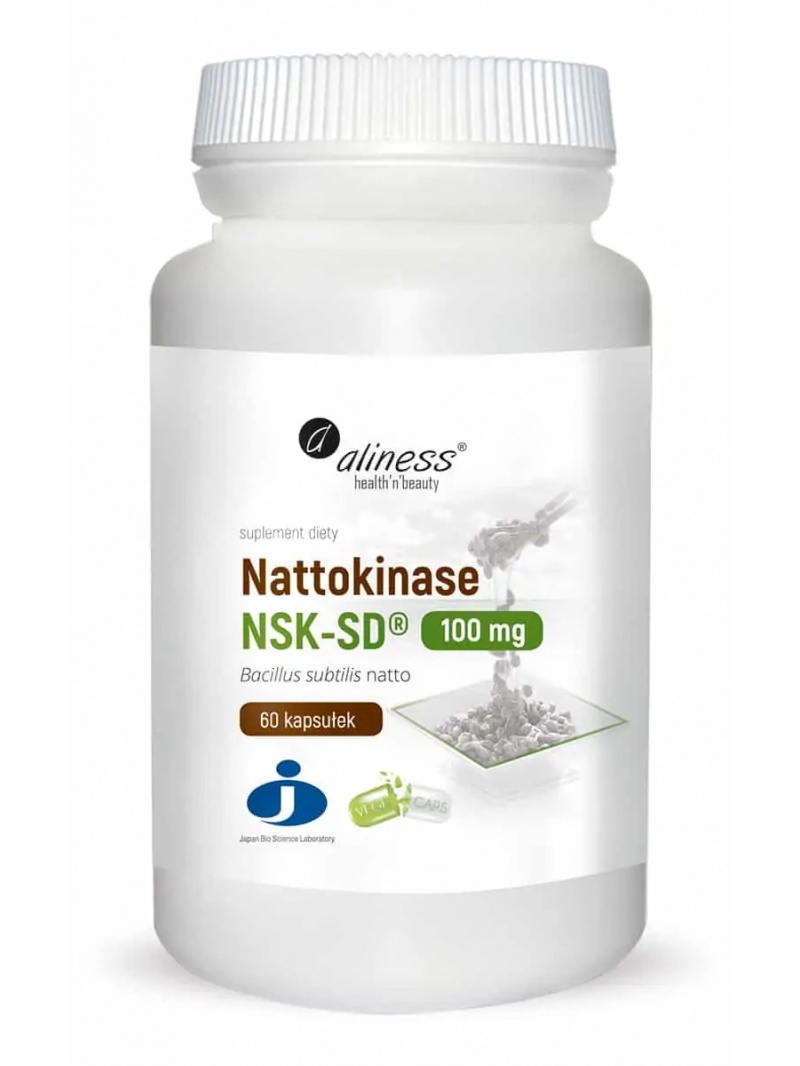 ALINES Nattokinase NSK-SD (podpora srdca) 100 mg 60 vegetariánskych kapsúl