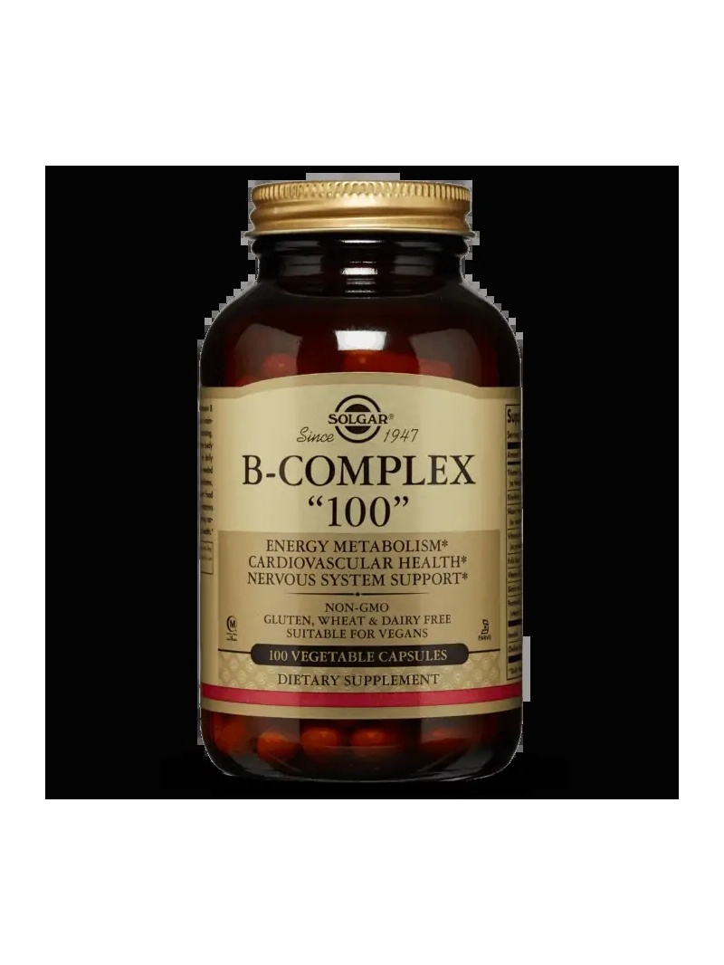 SOLGAR B-Complex 100 100 vegetariánskych kapsúl