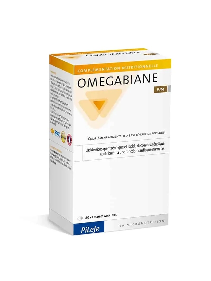 OMEGABIATE EPA PiLeJe (Omega-3, EPA, DHA) 80 kapsúl